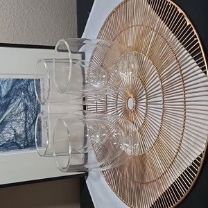 Epare Set Of Four Double Wall Wine Glasses.